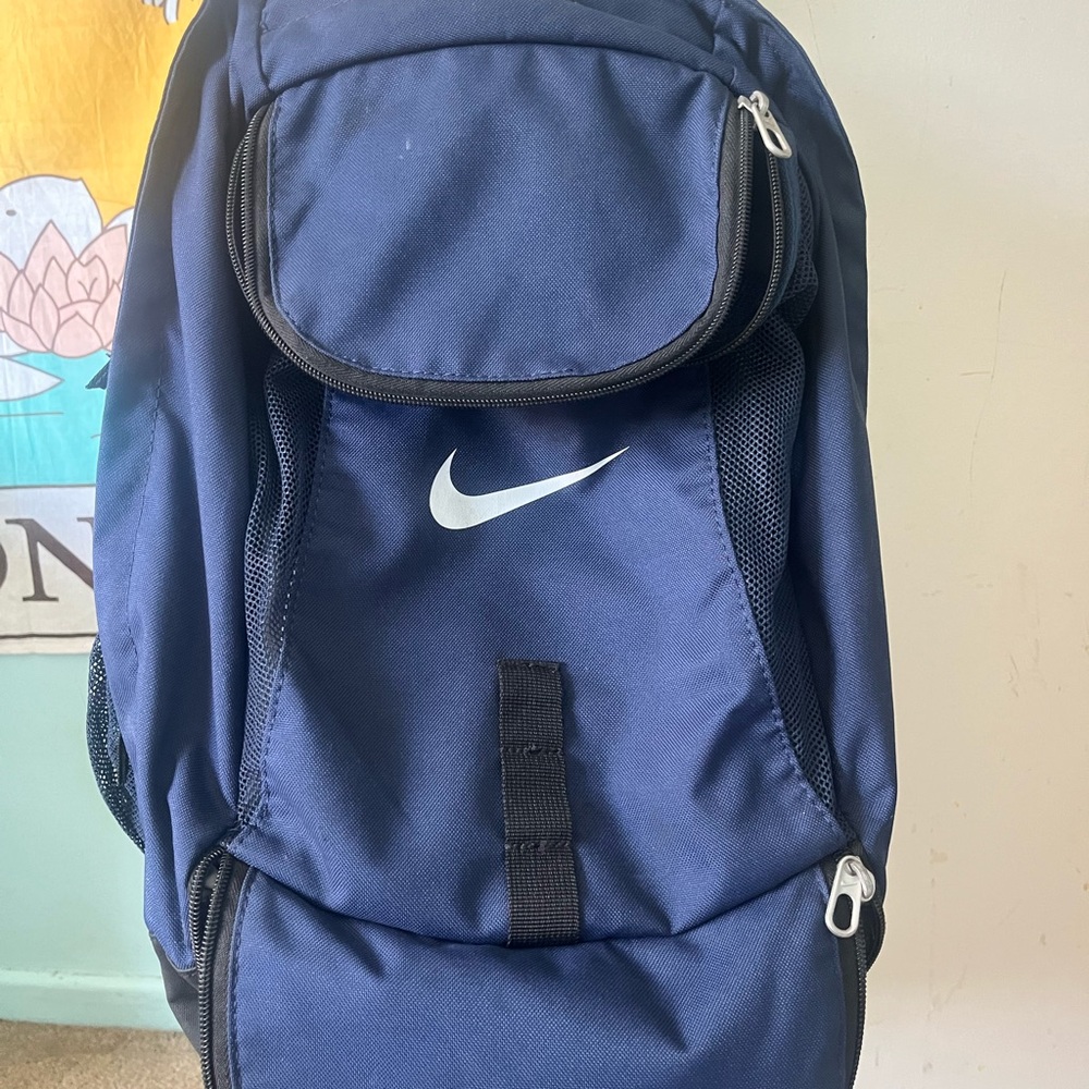Nike Navy Athletic Backpack